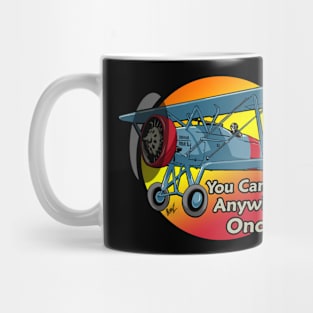 You can Land Anywhere Once Pilots Mug